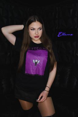 T-Shirt Angel Purple - TS-ANGEL-PURPLE-XS
