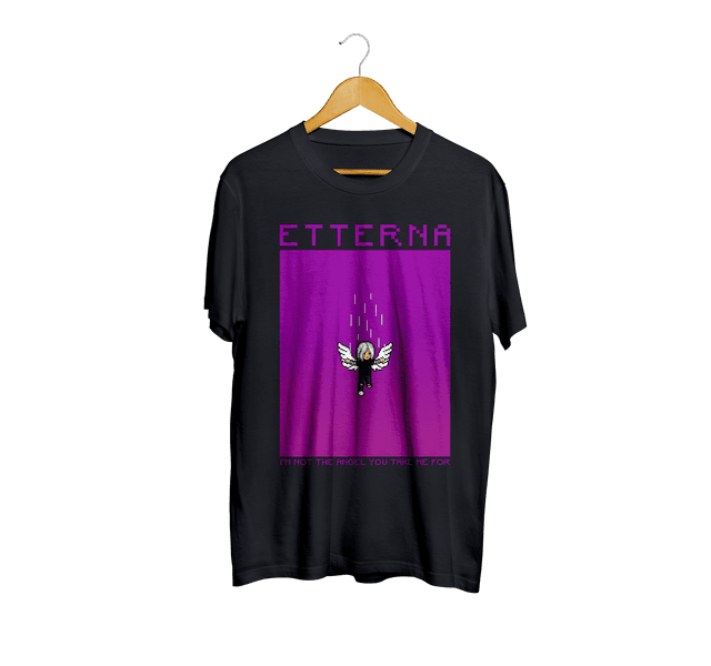 T-Shirt Angel Purple - TS-ANGEL-PURPLE-XS