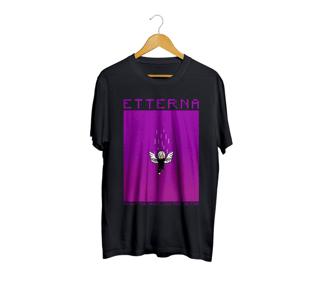 T-Shirt Angel Purple - TS-ANGEL-PURPLE-S